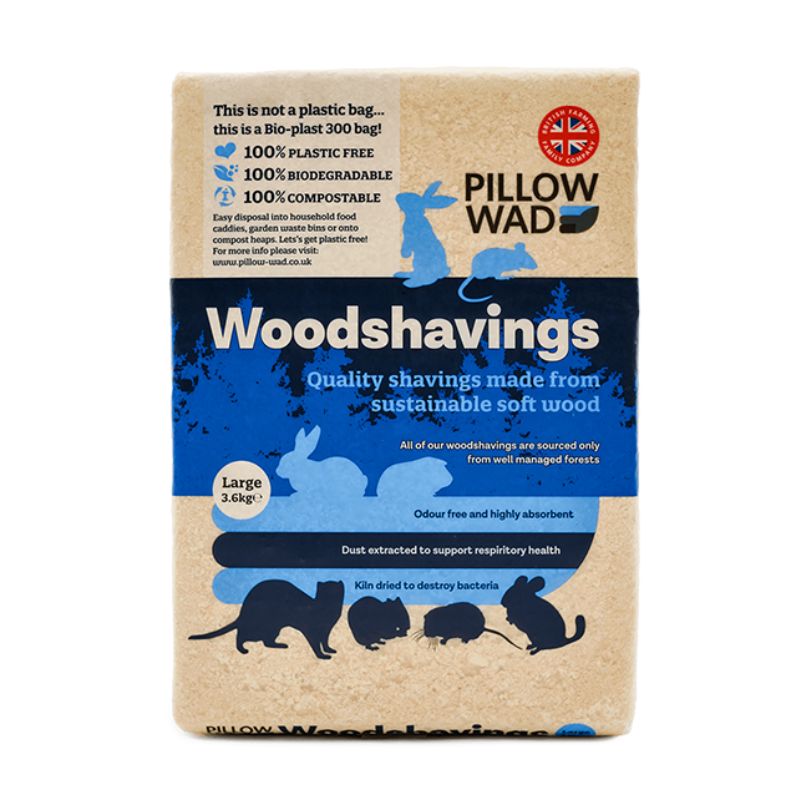 Pillow Wad Woodshavings 3.6kg