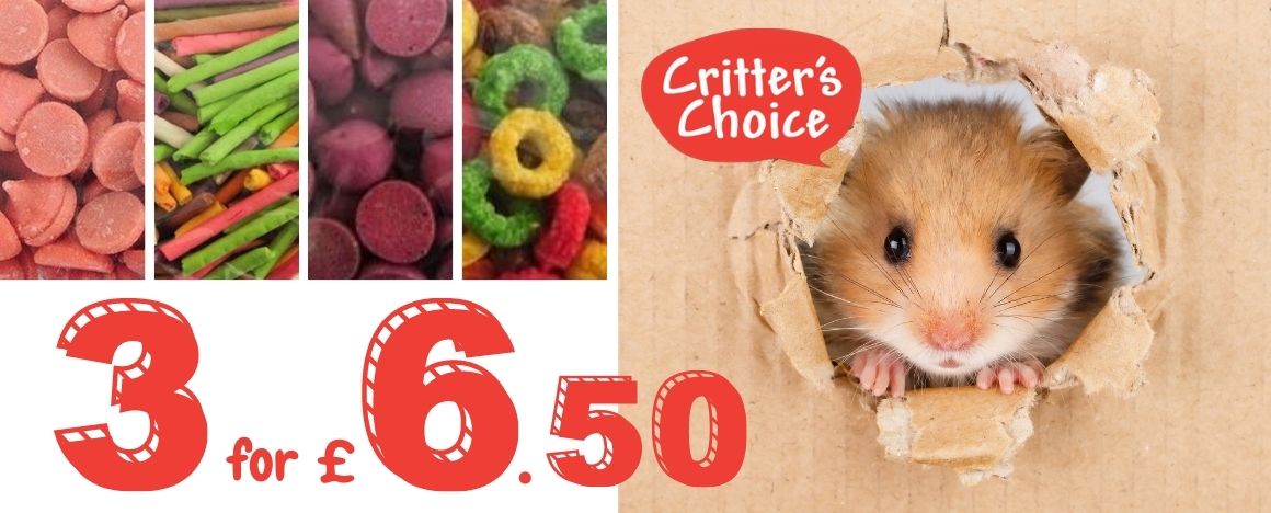Critters Choice 3 for £6.50