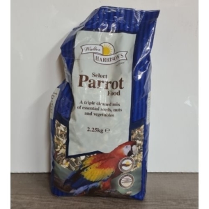 Walter Harrisons Select Parrot Food 2.25kg [Damaged Bag]