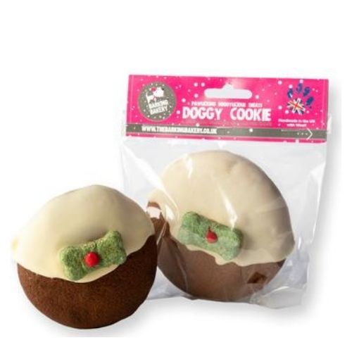 The Barking Bakery Christmas Pudding Cookie