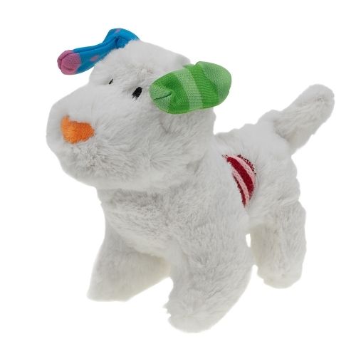 The Snowdog Squeaky Plush Toy