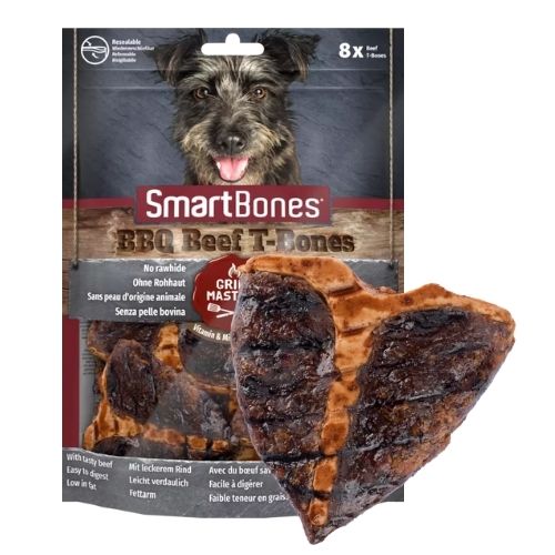 SmartBones Grill Masters BBQ Beef T Bones 8pk