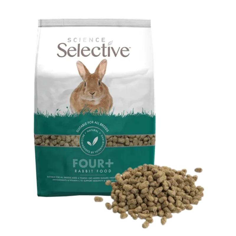 SCIENCE Selective FOUR+ Senior Rabbit Food 1.5kg