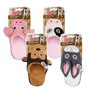 All for Paws Squeaky Slippers 21cm