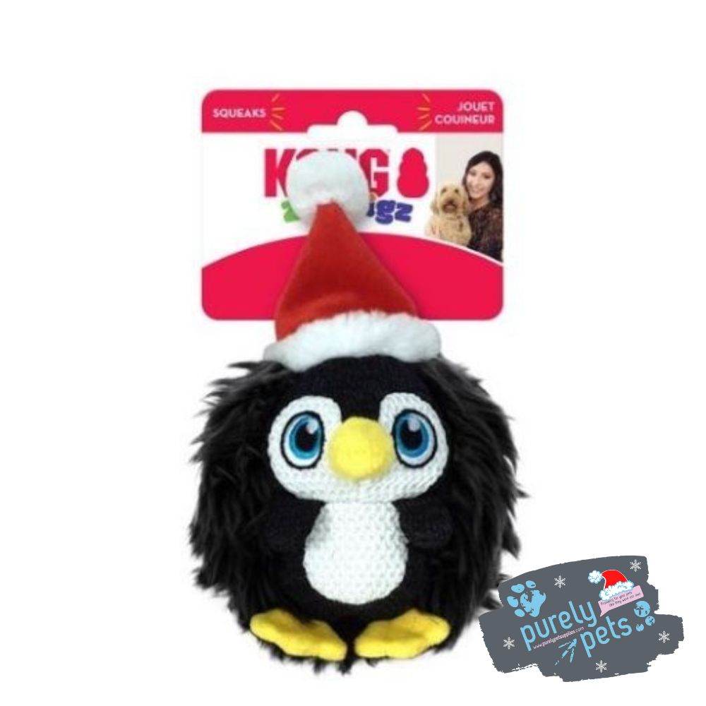 KONG Holiday ZigWigz Penguin 9cm