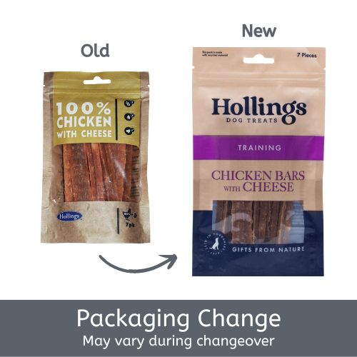 Hollings Chicken Bars with Cheese 7pc Packaging Change