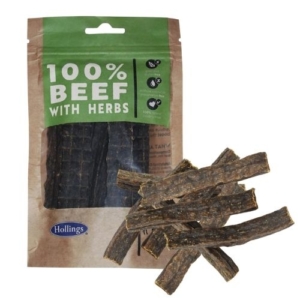 Hollings 100% Beef with Herbs Strips 7pcs