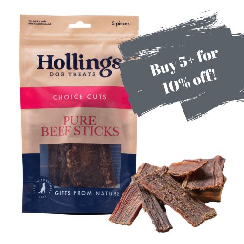 Hollings Pure Beef Sticks 5pc Offer