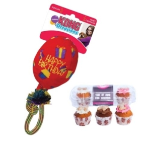 Yappy Birthday Bundle with Cake & Balloon