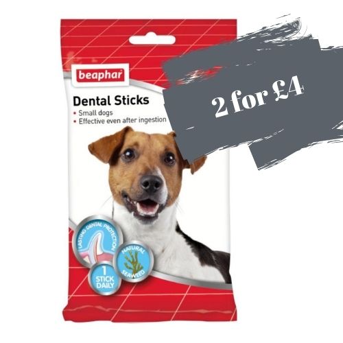 BEAPHAR Dental Sticks for Small Dogs 7pc OFFER