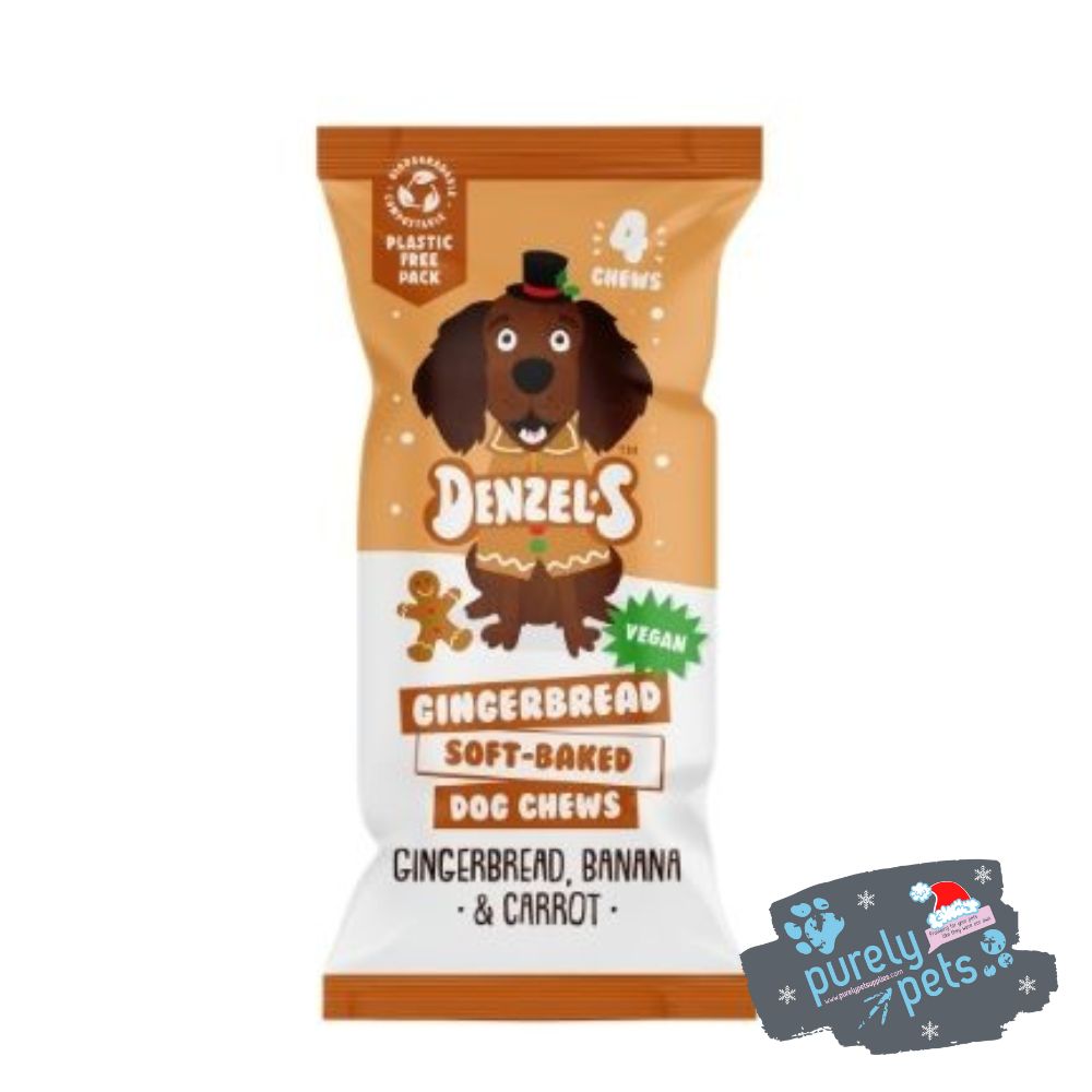 DENZELS Gingerbread Chews 4pk
