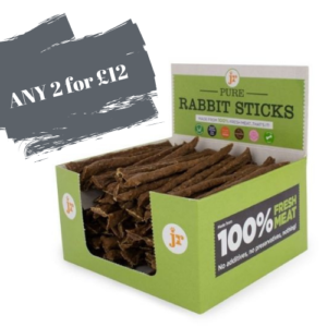 JR Pure Rabbit Sticks 100g