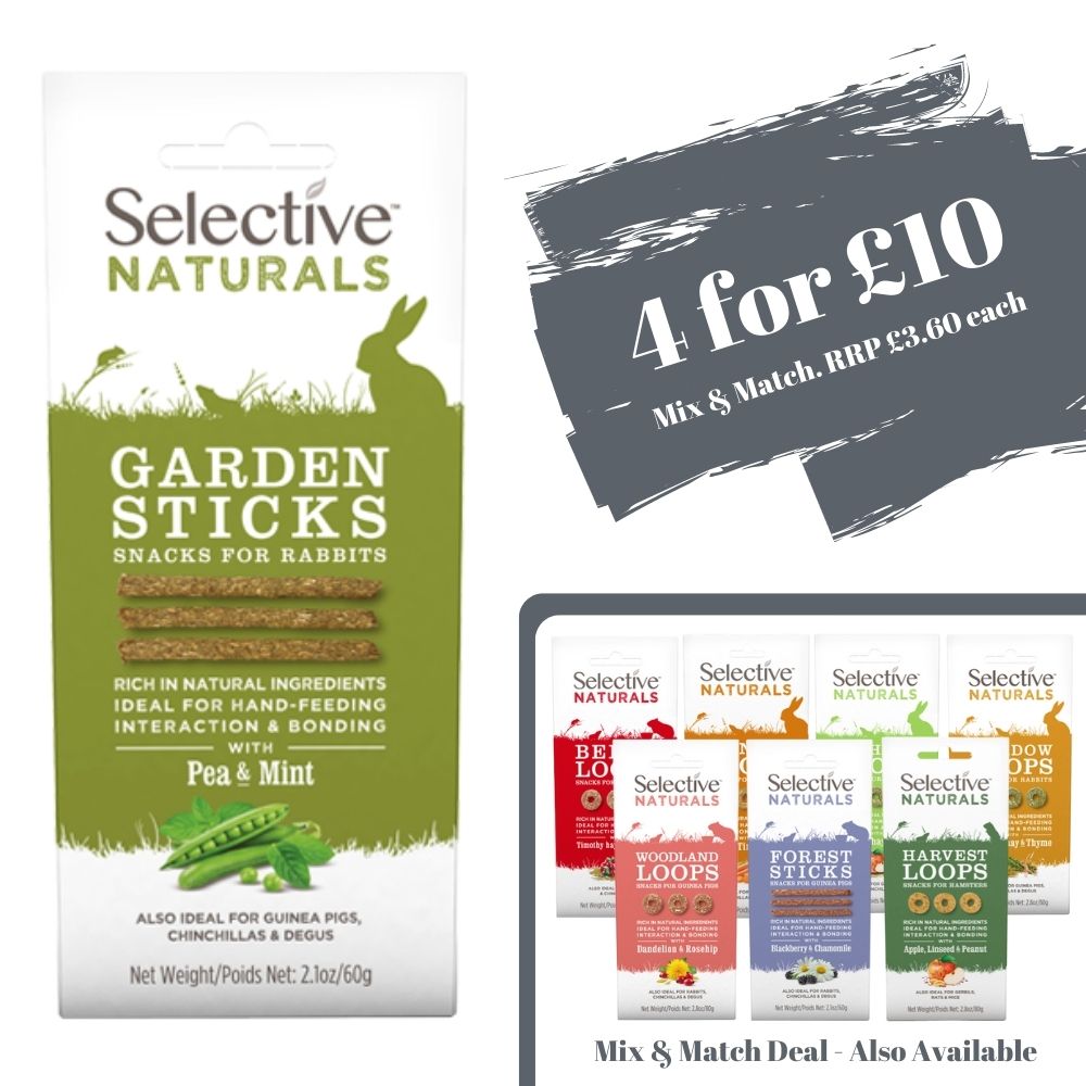 Selective Naturals Garden Sticks 60g