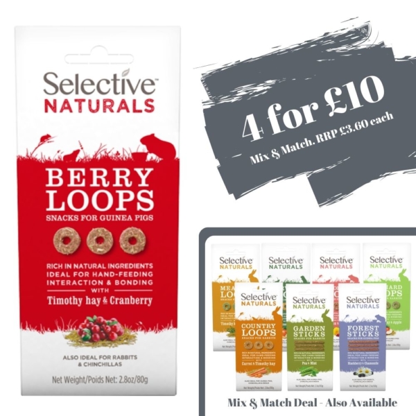 Selective Naturals Berry Loops 80g