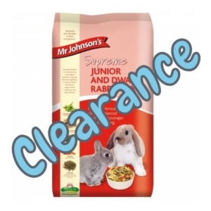 Mr Johnsons Supreme Junior Dwarf Rabbit Mix 2.25kg [BB 01-05-22]