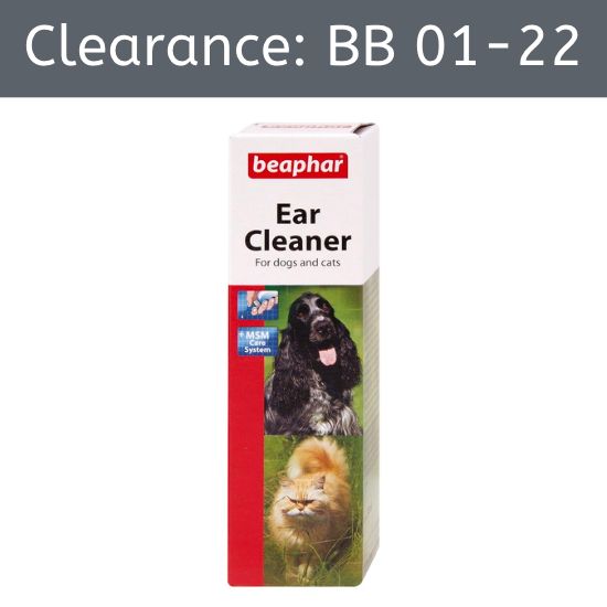 Beaphar Ear Cleaner 50ml [BB 01-22]
