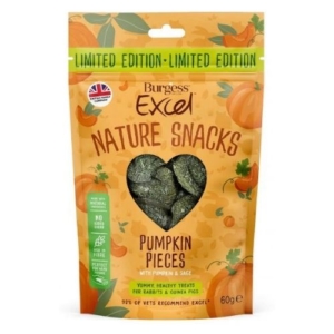 Excel Nature Snacks Pumpkin Pieces 60g [Limited Edition]