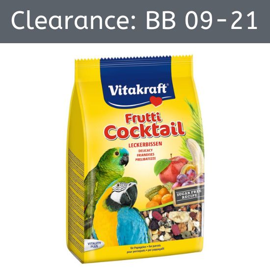 Vitakraft Parrot Frutti Cocktail 250g [BB 09-21]