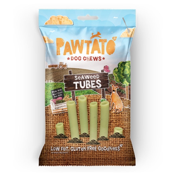 PAWTATO Seaweed Tubes 90g