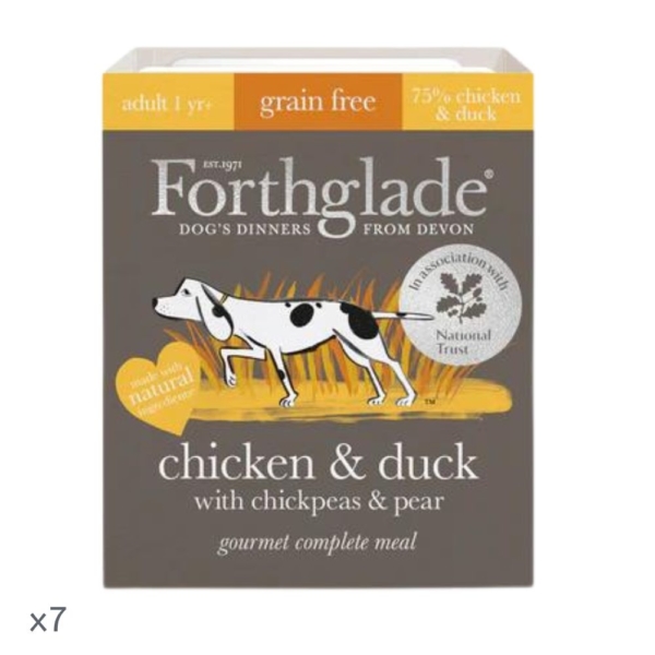 Forthglade Gourmet Recipe Chicken & Duck 7x395g