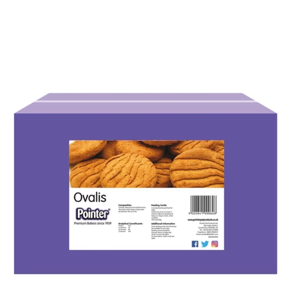 Pointer Ovalis Biscuits [per 500g]