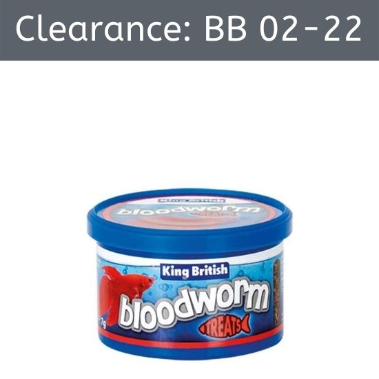 King British Bloodworm Treats 7g [BB 02-2022]