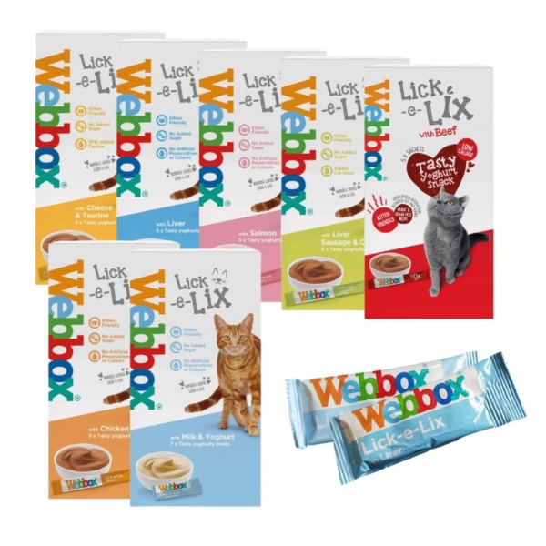 Webbox Lick e Lix Variety Bundle 7pk