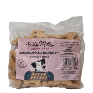 Betty Miller Banana, Apple & Blueberry Bones 400g