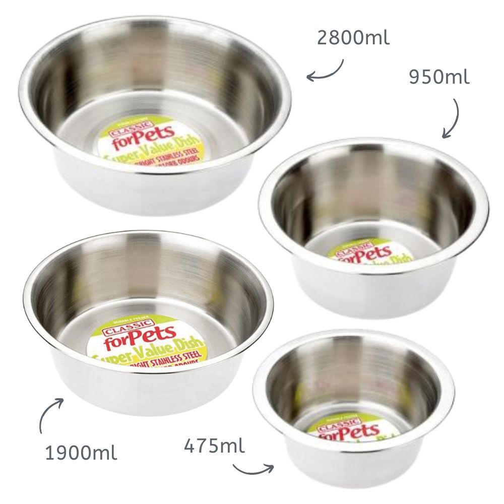 Classic SV Stainless Steel Dish