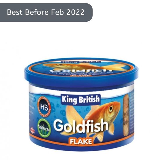 King British Goldfish Flake 28g [BB 02-22]