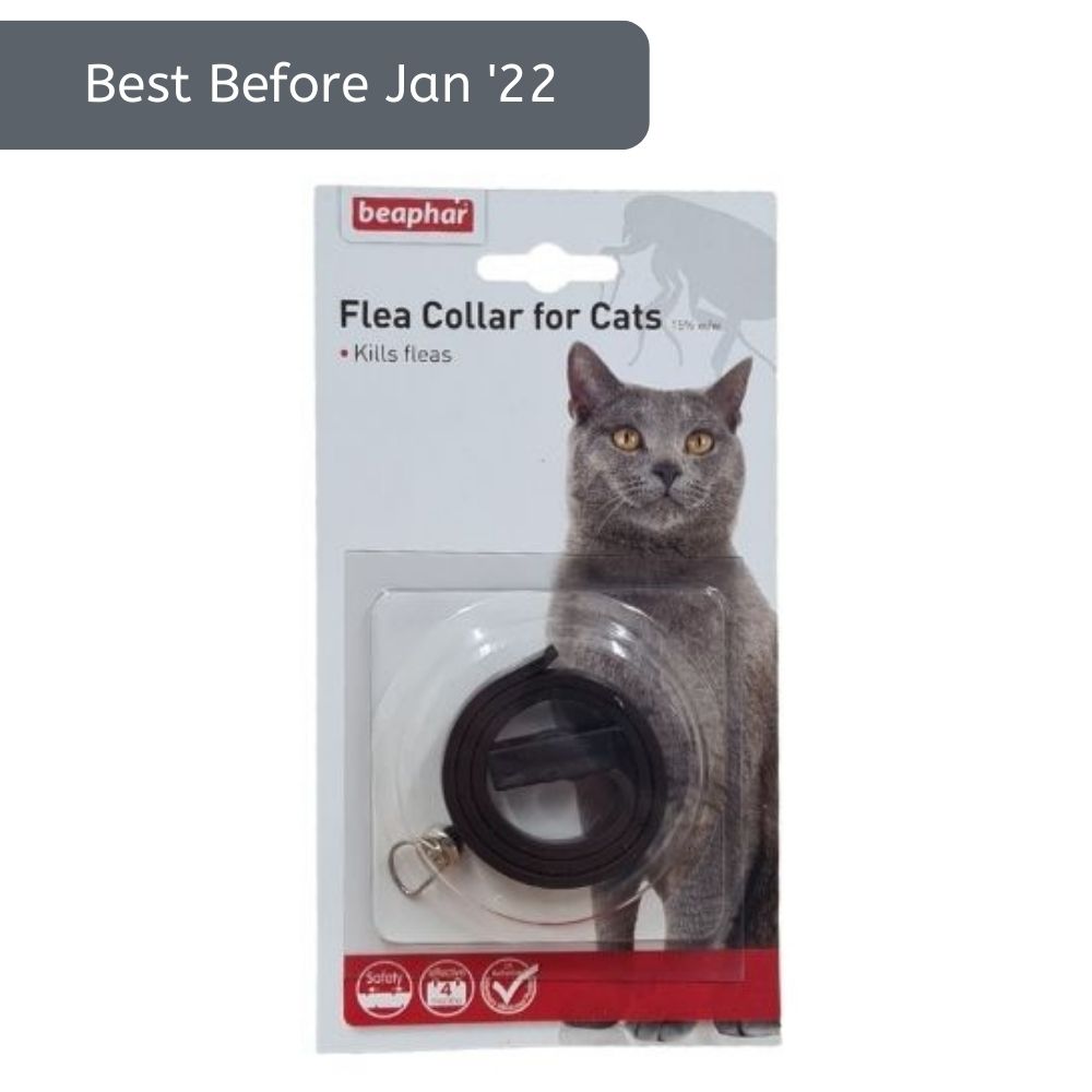 Beaphar Cat Flea Collar Black 35cm [BB 01-22]