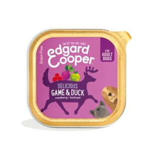 Edgard & Cooper Wet Trays Game & Duck 11x150g
