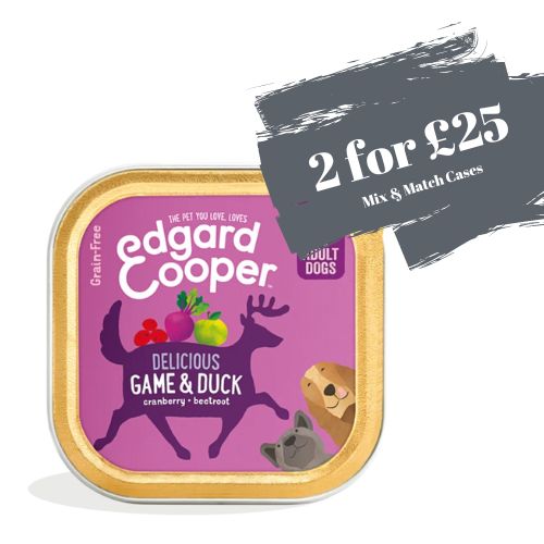 Edgard & Cooper Trays Game & Duck 11x150g Offer