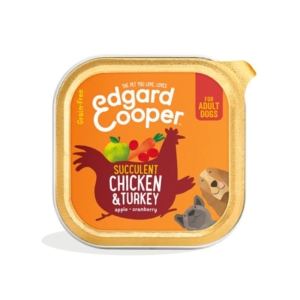 Edgard & Cooper Wet Trays Chicken & Turkey 11x150g