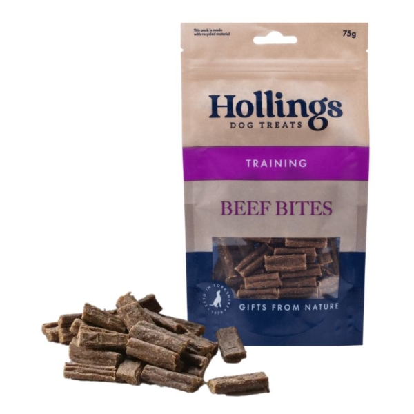 Hollings Beef Bites 75g