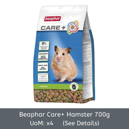 Beaphar CARE+ Hamster Food 4x700g [B2B]