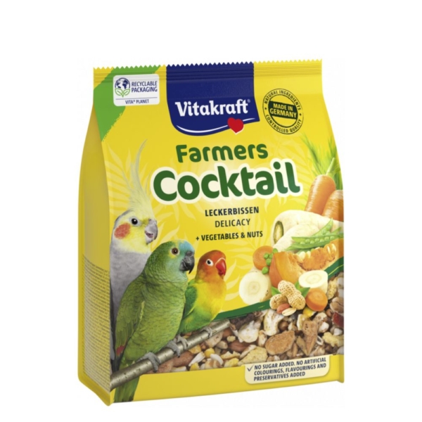 Vitakraft Farmers Cocktail with Vegetables & Nuts 250g