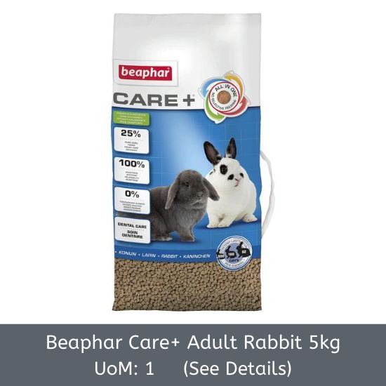 Beaphar CARE+ Adult Rabbit Food 10kg [B2B]