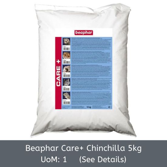 Beaphar CARE+ Chinchilla Food 5kg [B2B]