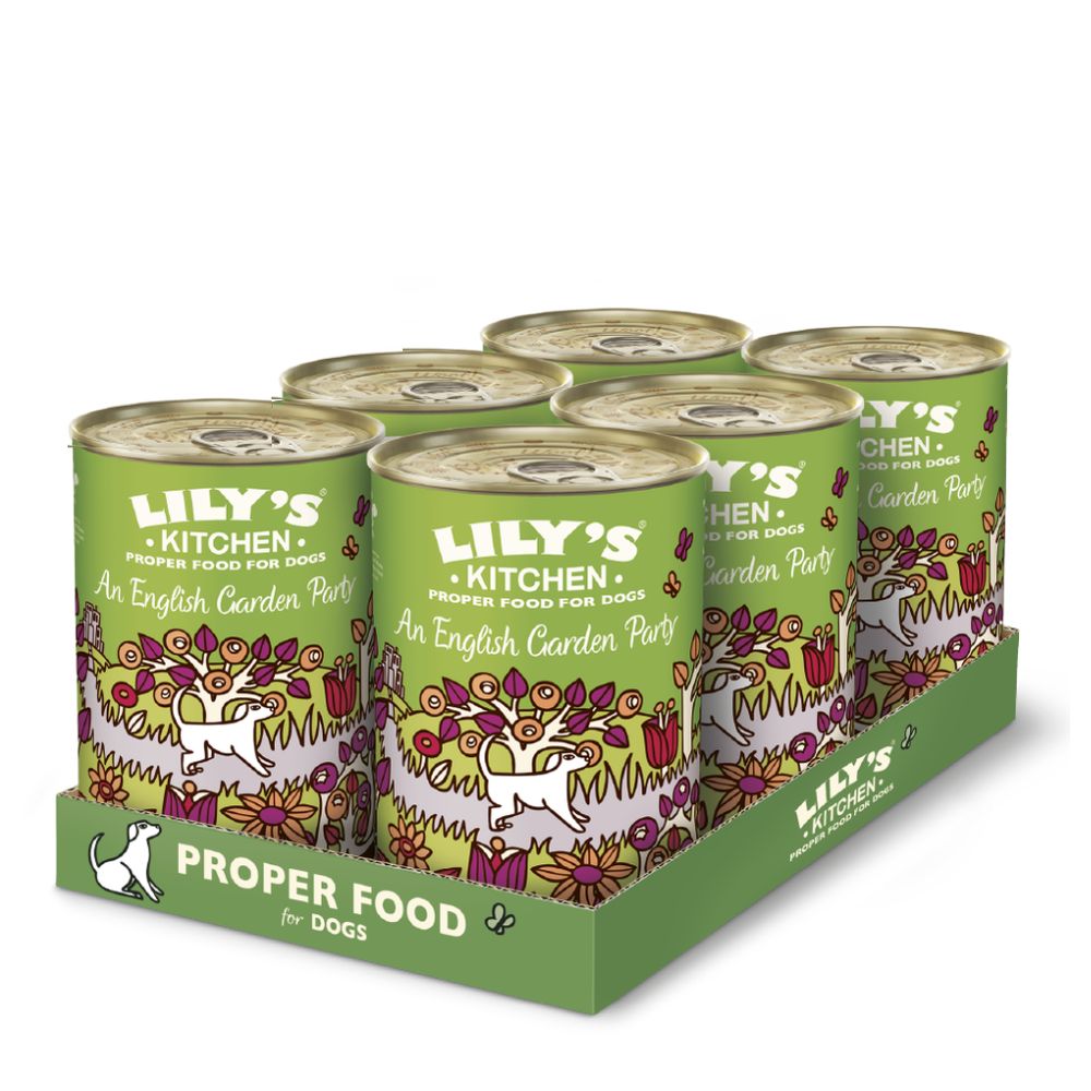 Lily's Kitchen An English Garden Party Tins 6x400g