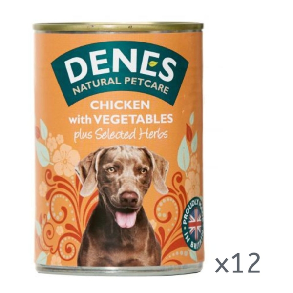 DENES Tins Chicken with Vegetables & Herbs 12x400g