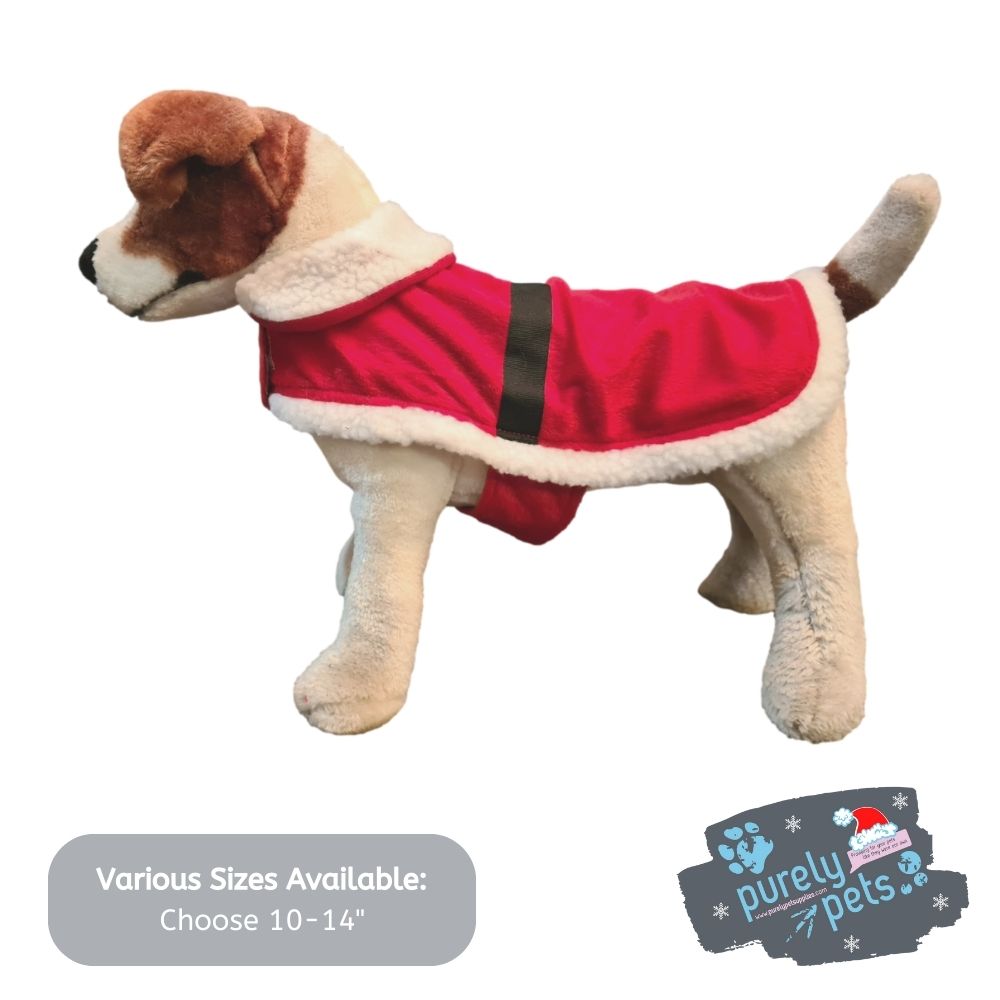 Good Boy Dog Santa Coat