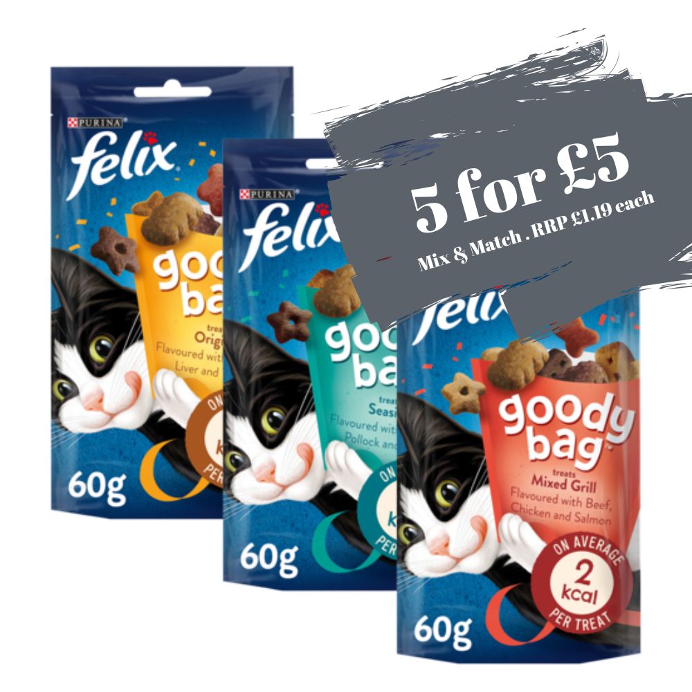 Felix Goody Bag Cat Treats 60g