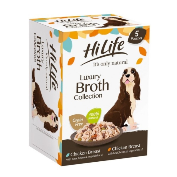 HiLife Pouches Luxury Broth Collection 5x100g