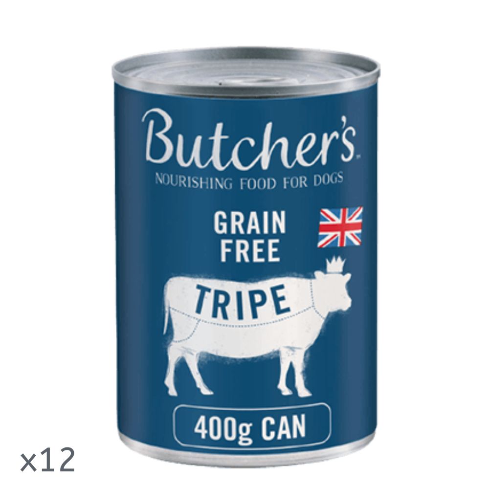 Butchers Grain Free Tripe Tins 12x400g