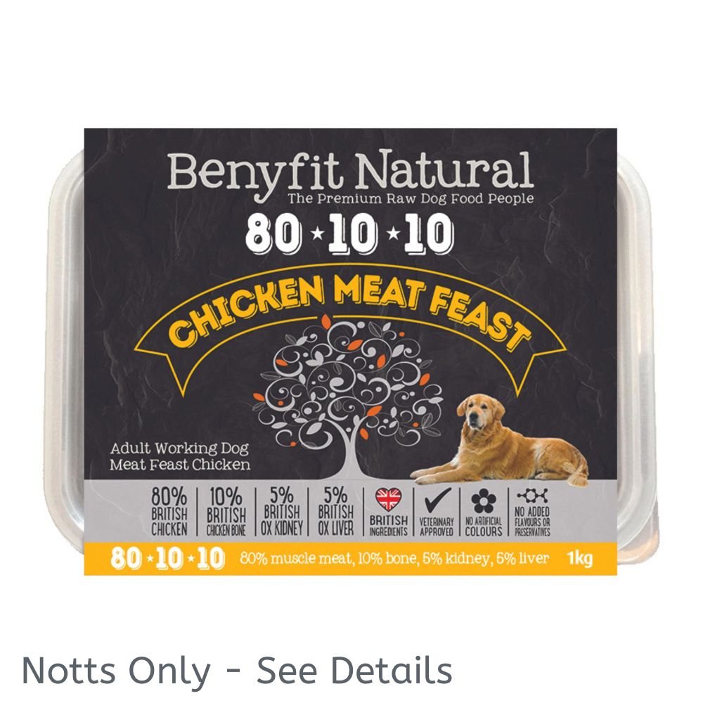 Benyfit Natural Chicken Meat Feast 80:10:10 [NOTTS Only]