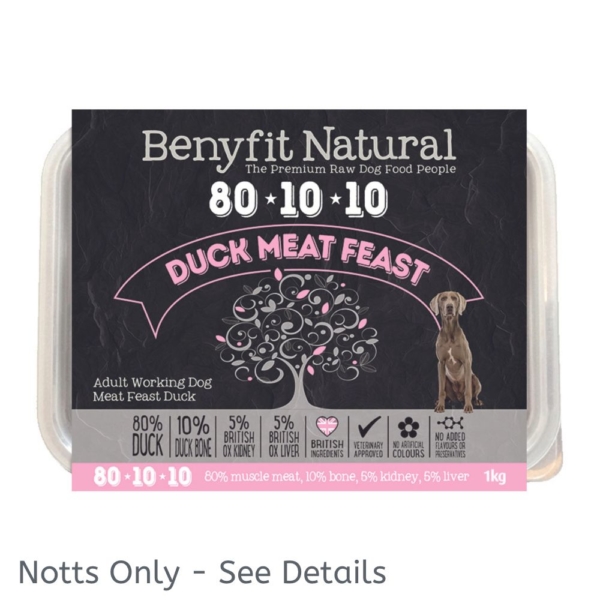 Benyfit Natural Duck Meat Feast 80:10:10