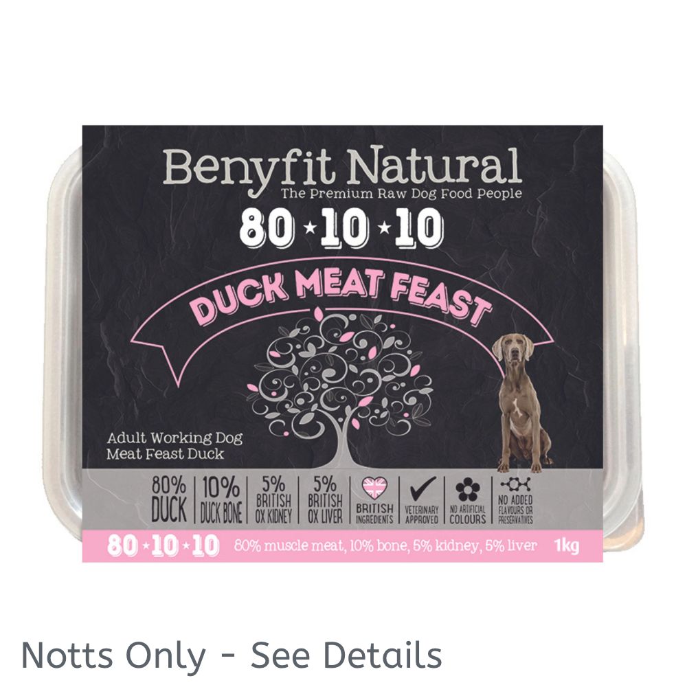 Benyfit Natural Duck Meat Feast 80:10:10 [NOTTS Only]