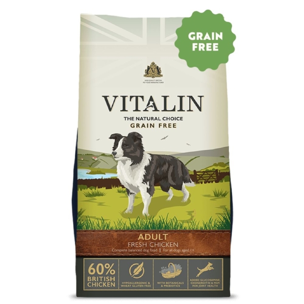 VITALIN Grain Free Adult Fresh Chicken Recipe