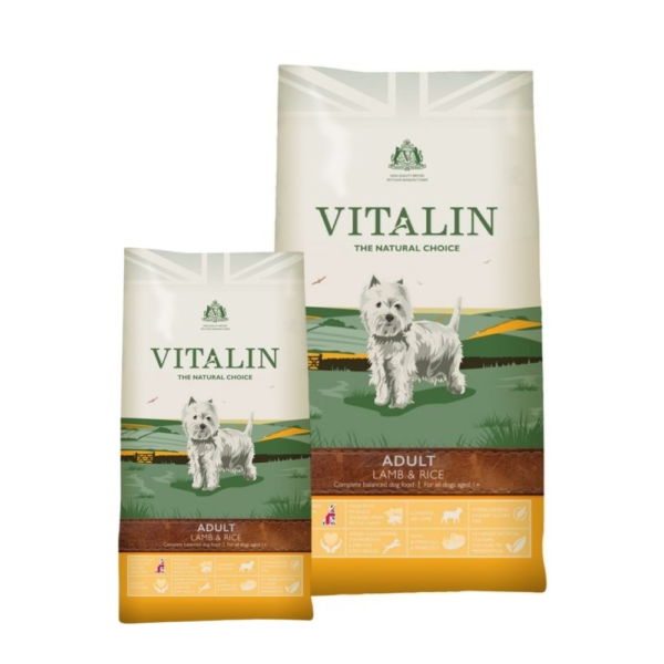 VITALIN Adult Dog Lamb & Rice Recipe